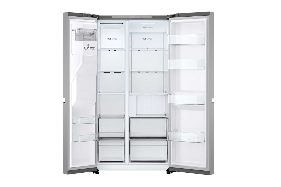 LG Heladera Side by Side│638L│Multi Air Flow│Smart Inverter, Left view, GS66SPPT, thumbnail 7