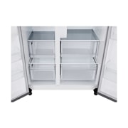 LG Heladera Side by Side│638L│Multi Air Flow│Smart Inverter, Front top door view, GS66SPPT, thumbnail 5