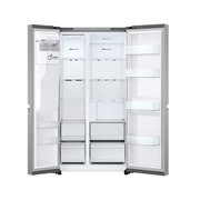 LG Heladera Side by Side│638L│Multi Air Flow│Smart Inverter, Left view, GS66SPPT, thumbnail 7