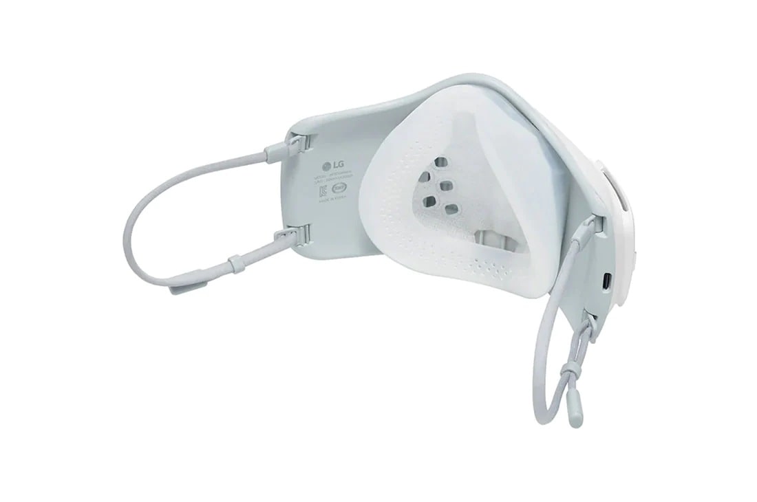 LG Puricare Air Purifying Mask, Vista superior del lado posterior derecho del cuerpo, AP300AWFA, thumbnail 9