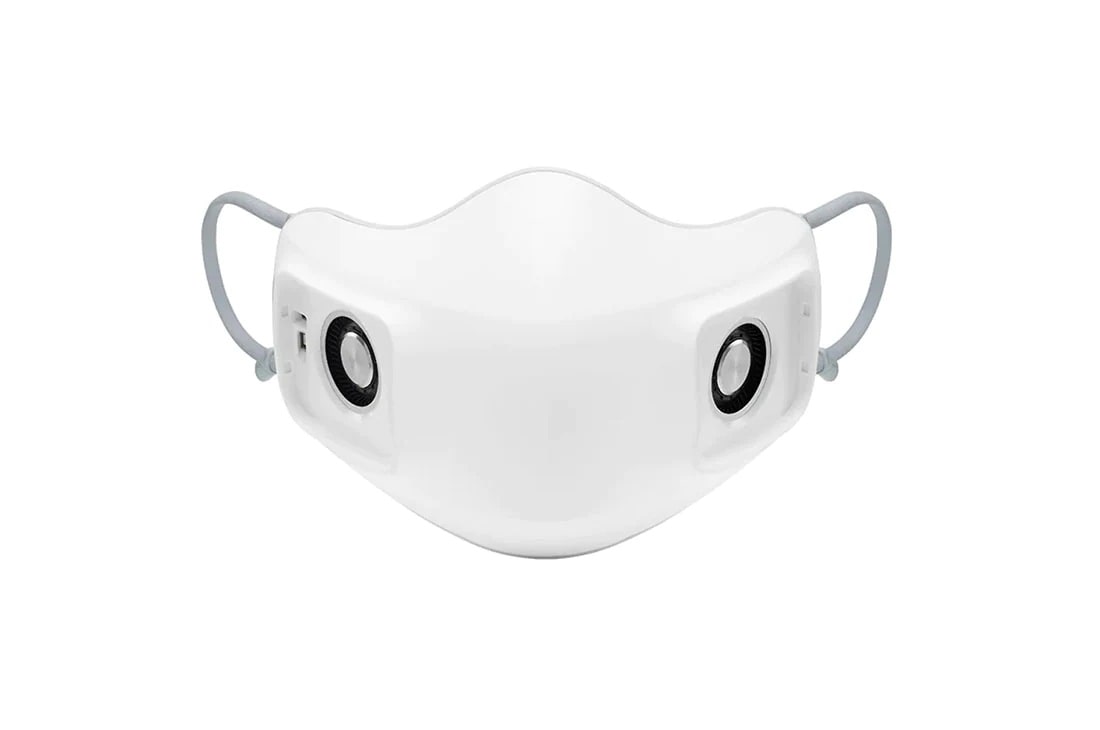 LG Puricare Air Purifying Mask, Vista frontal de ventiladores en el cuerpo., AP300AWFA, thumbnail 11