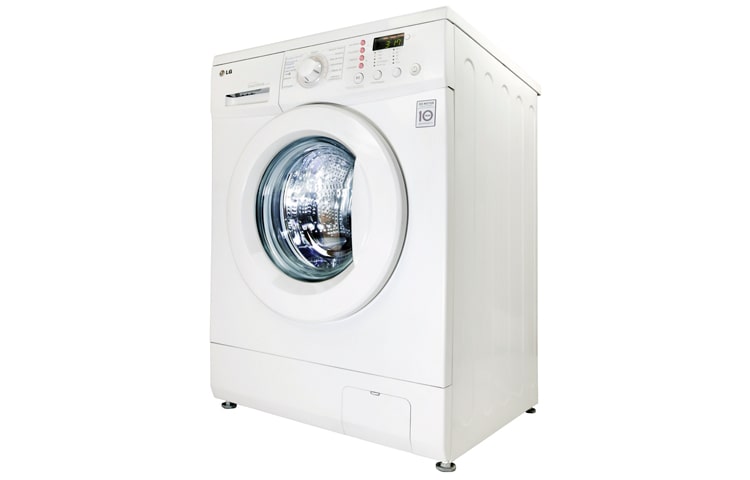 LG Capacidad de lavado de 8 kg reales, velocidad de centrifugado 1000 RPM, motor Direct Drive, 10 años de garantía al motor, F1010TD, thumbnail 2