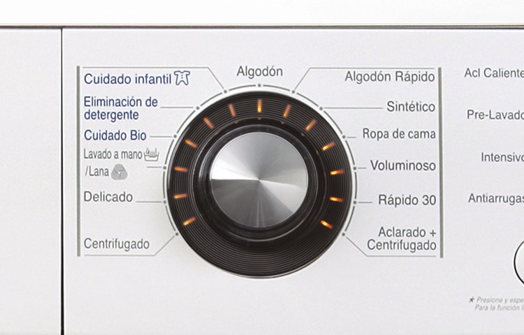 LG Capacidad de lavado de 8,5 kg reales, velocidad de centrifugado 1200 RPM, motor Direct Drive, 10 años de garantía al motor, F1210TD, thumbnail 5