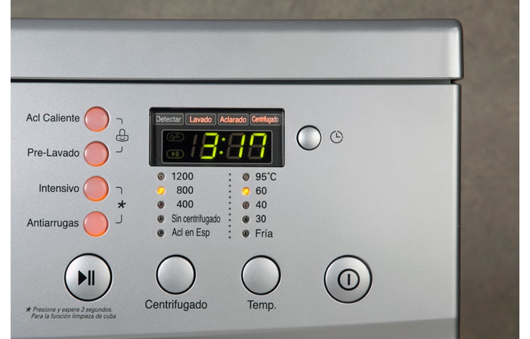 LG Capacidad de lavado de 8,5 kg reales, velocidad de centrifugado 1200 RPM, motor Direct Drive, 10 años de garantía al motor, F1215TD, thumbnail 2