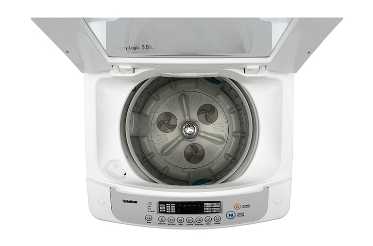 LG Capacidad de lavado de 5,5 kg reales, velocidad de centrifugado hasta 700 RPM, sistema de lavado TURBO DRUM, iSensor, tapa de cristal templado, T8010TE, thumbnail 10