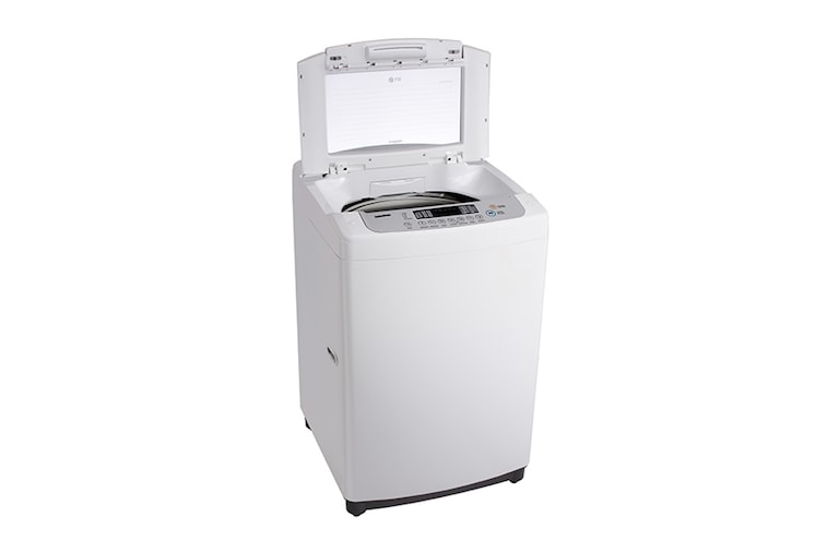 LG Capacidad de lavado de 5,5 kg reales, velocidad de centrifugado hasta 700 RPM, sistema de lavado TURBO DRUM, iSensor, tapa de cristal templado, T8010TE, thumbnail 9