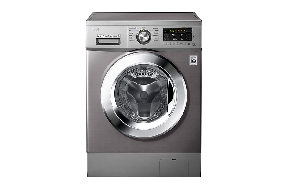 LG Lavarropas Carga Frontal de 8,5Kg   Velocidad de Centrifugado 1400RPM, F1400TD