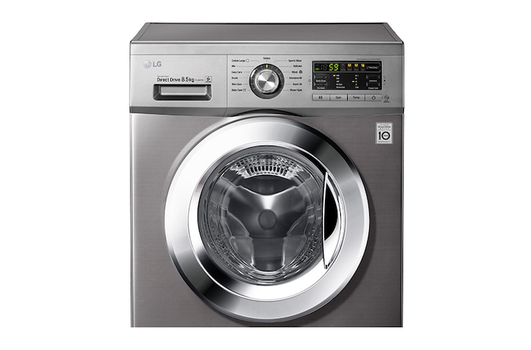 LG Lavarropas Carga Frontal de 8,5Kg   Velocidad de Centrifugado 1400RPM, F1400TD, thumbnail 8