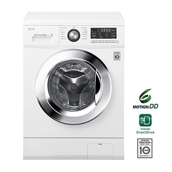 Lavarropas Carga Frontal 8,5Kg   Velocidad de Centrifugado 1200RPM1