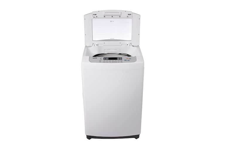 LG Capacidad de lavado de 7 kg reales, velocidad de centrifugado hasta 640 RPM, sistema de lavado TURBO DRUM, tapa de cristal templado, T7020TD, thumbnail 6