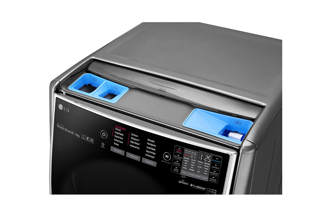 LG Lavasecarropas TWINWash™, 22Kg/13Kg, WD22VTS6, thumbnail 5