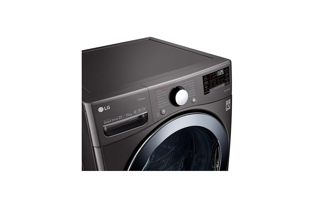 LG Lavasecarropas Carga Frontal - Capacidad 22Kg/13Kg, WD22BV2S6, thumbnail 6