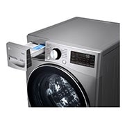 LG Lavasecarropas carga frontal 15/8 KG │ Plateado │ Inverter Direct Drive │ AI DD │ ThinQ, WD15EGS62, WD15EGS62, thumbnail 7
