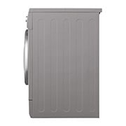 LG Lavarropas carga frontal 8,5 KG │ Plateado │ Inverter Direct Drive │ AI DD │ Steam, Vista lateral, WM8516EE6, thumbnail 10