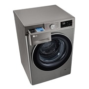LG Lavarropas carga frontal 8,5 KG │ Gris mate │ Inverter Direct Drive │ AI DD │ Steam, Right view, WM85VVC5S6P, thumbnail 9
