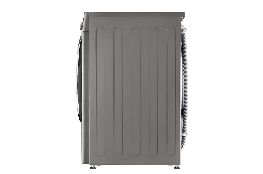 LG Lavarropas carga frontal 8,5 KG │ Gris mate │ Inverter Direct Drive │ AI DD │ Steam, Rear View, WM85VVC5S6P, thumbnail 13