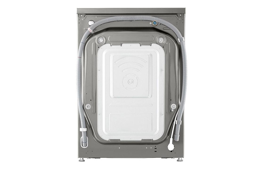 LG Lavarropas carga frontal 8,5 KG │ Gris mate │ Inverter Direct Drive │ AI DD │ Steam, Back  view, WM85VVC5S6P, thumbnail 14