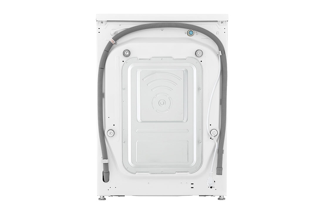 LG Lavarropas carga frontal 8,5 KG │ Blanco │ Inverter Direct Drive │ AI DD │ Steam, Back  view, WM85WVC5S6P, thumbnail 13