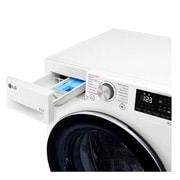 LG Lavarropas carga frontal 8,5 KG │ Blanco │ Inverter Direct Drive │ AI DD │ Steam, Drawer Open, WM85WVC5S6P, thumbnail 5