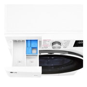 LG Lavarropas carga frontal 8,5 KG │ Blanco │ Inverter Direct Drive │ AI DD │ Steam, Drawer Open Detail 2, WM85WVC5S6P, thumbnail 7