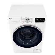 LG Lavarropas carga frontal 8,5 KG │ Blanco │ Inverter Direct Drive │ AI DD │ Steam, Right view, WM85WVC5S6P, thumbnail 9
