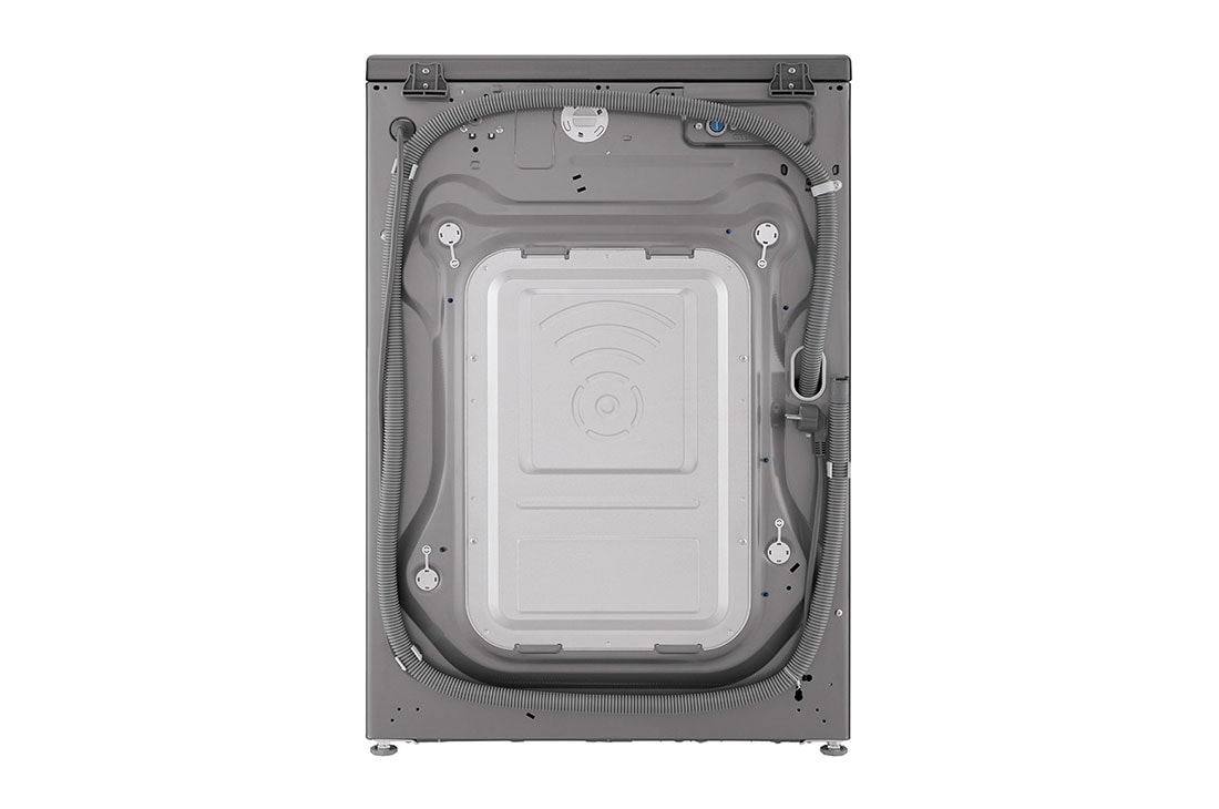LG Lavarropas carga frontal 13 KG │ Gris mate │ Inverter Direct Drive│ AI DD │Steam, Back view, WM13EGS6, thumbnail 15