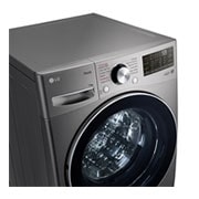 LG Lavarropas carga frontal 13 KG │ Gris mate │ Inverter Direct Drive│ AI DD │Steam, Panel details view, WM13EGS6, thumbnail 4