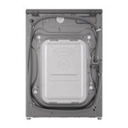 LG Lavarropas carga frontal 13 KG │ Gris mate │ Inverter Direct Drive│ AI DD │Steam, Back view, WM13EGS6, thumbnail 15