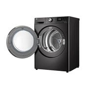 LG Secarropas 10,5KG│Dual Inverter Heat Pump™, -30 degree with opened door, DF11BVC2S6, thumbnail 8