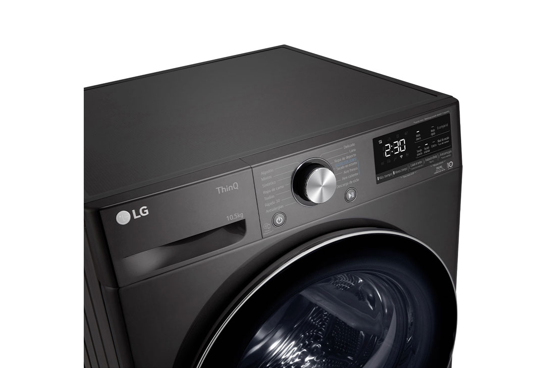 LG Secarropas 10,5KG│Dual Inverter Heat Pump™, panels view, DF11BVC2S6, thumbnail 4