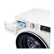 LG Lavasecarropas 9/5KG│AIDD™│Inverter Direct Drive™│Steam, Detergent port view, WD90WVC4S6, thumbnail 5