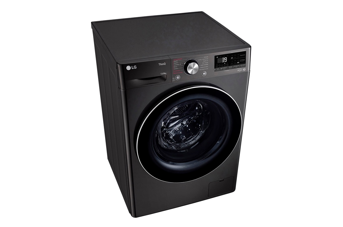 LG Lavasecarropas 13/8KG│AIDD™│Inverter Direct Drive™│Steam, Top view open detergent port view, WD13BVC2S6C, thumbnail 8