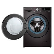 LG Lavarropas 10KG│AIDD™│Inverter Direct Drive™│Steam, Front Open View, WM10BVC4S6, thumbnail 2