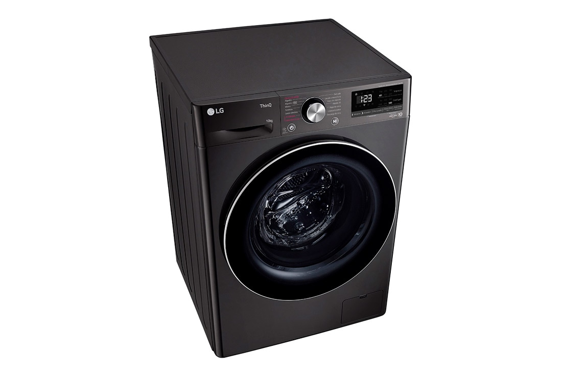 LG Lavarropas 10KG│AIDD™│Inverter Direct Drive™│Steam, Top Perspective View , WM10BVC4S6, thumbnail 8