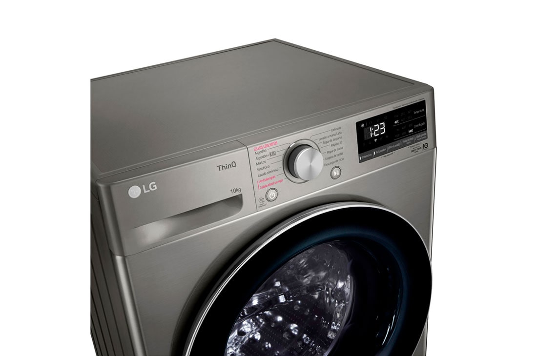 LG Lavarropas 10KG│AIDD™│Inverter Direct Drive™│Steam, WM10VVC4S6, thumbnail 3