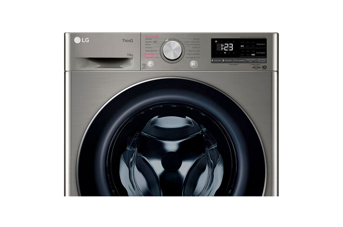 LG Lavarropas 10KG│AIDD™│Inverter Direct Drive™│Steam, WM10VVC4S6, thumbnail 5