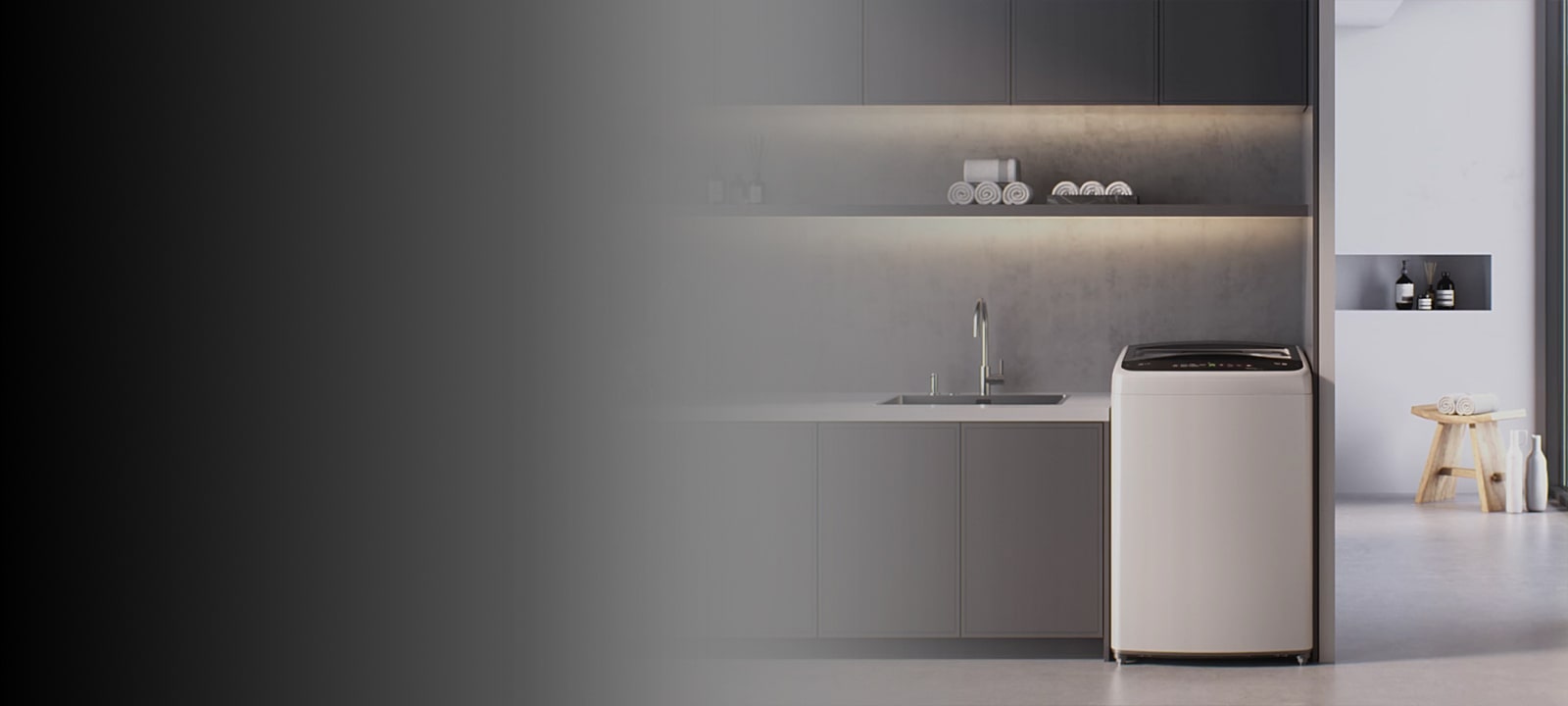 El tambor de la lavadora muestra cómo funciona