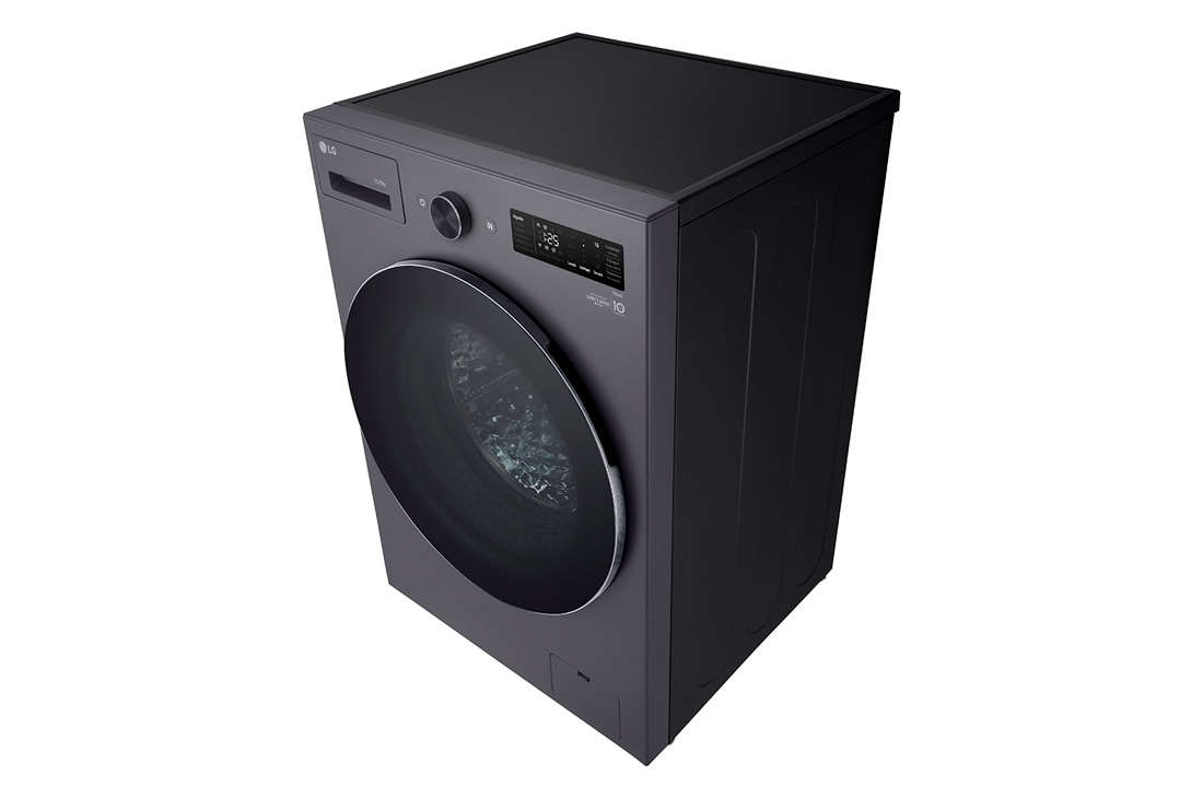 LG Lavasecarropas 15/8KG│AIDD™│Inverter Direct Drive™│Steam, Right side door open view, WD15EGNTSPG, thumbnail 12