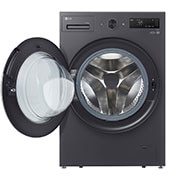 LG Lavasecarropas 15/8KG│AIDD™│Inverter Direct Drive™│Steam, vista frontal con puerta abierta, WD15EGNTSPG, thumbnail 2