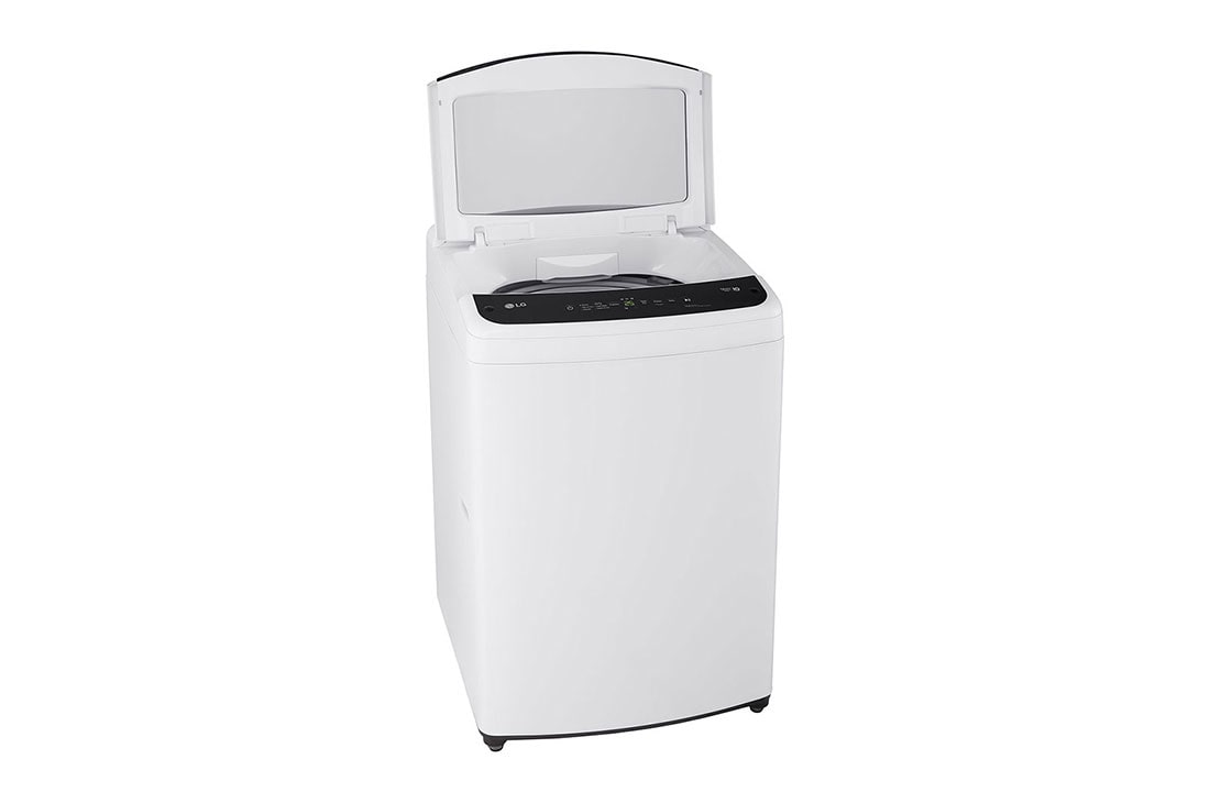 LG Lavarropas 10,5KG│TurboDrum™│Smart Motion│Smart Inverter, left view with lid open, WT11WVTB, thumbnail 10