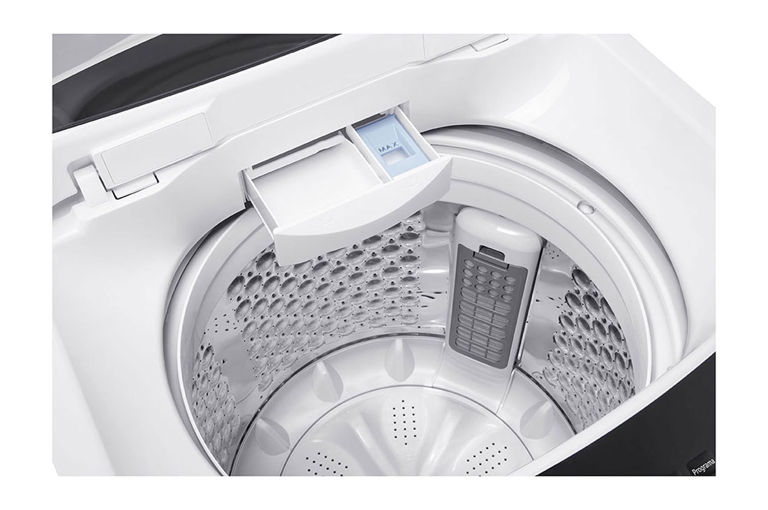 LG Lavarropas 10,5KG│TurboDrum™│Smart Motion│Smart Inverter, inside wasing machine, WT11WVTB, thumbnail 3