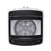 LG Lavarropas 10,5KG│TurboDrum™│Smart Motion│Smart Inverter, top view with lid closed, WT11WVTB, thumbnail 6