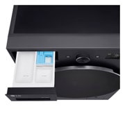 LG Lavasecarropas 20/10KG│AIDD™│Inverter Direct Drive™│Steam, perspective top view, WD20EGNTSPG, thumbnail 6