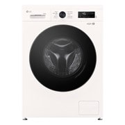 LG LAVARROPAS CARGA FRONTAL DE 6,5 KG│ BLANCO │ INVERTER DIRECT DRIVE │STEAM, Front view, WM65GWVFS6
