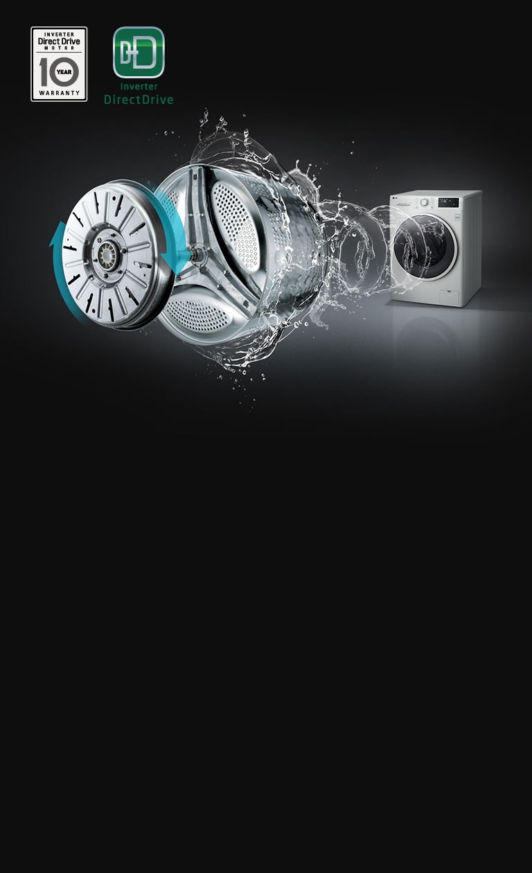 Menos ruido y vibración con Inverter Direct Drive