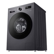 LG Lavarropas 8KG│Inverter Direct Drive™│Steam, Bottom perpective View, WM80MVFS6, thumbnail 11