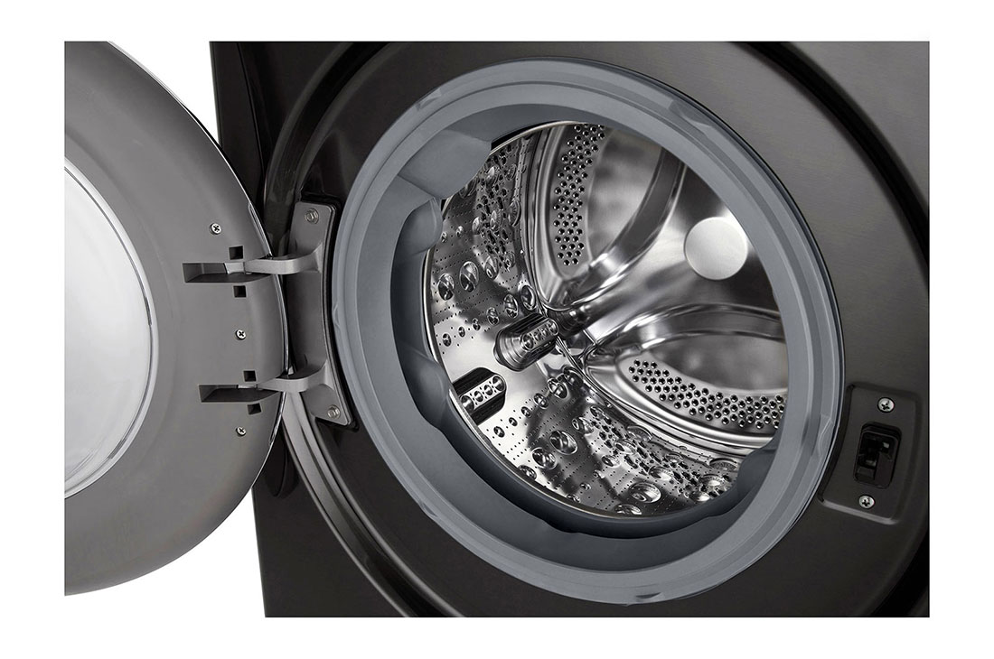 LG Lavarropas 8KG│Inverter Direct Drive™│Steam, Drum detail view, WM80MVFS6, thumbnail 4