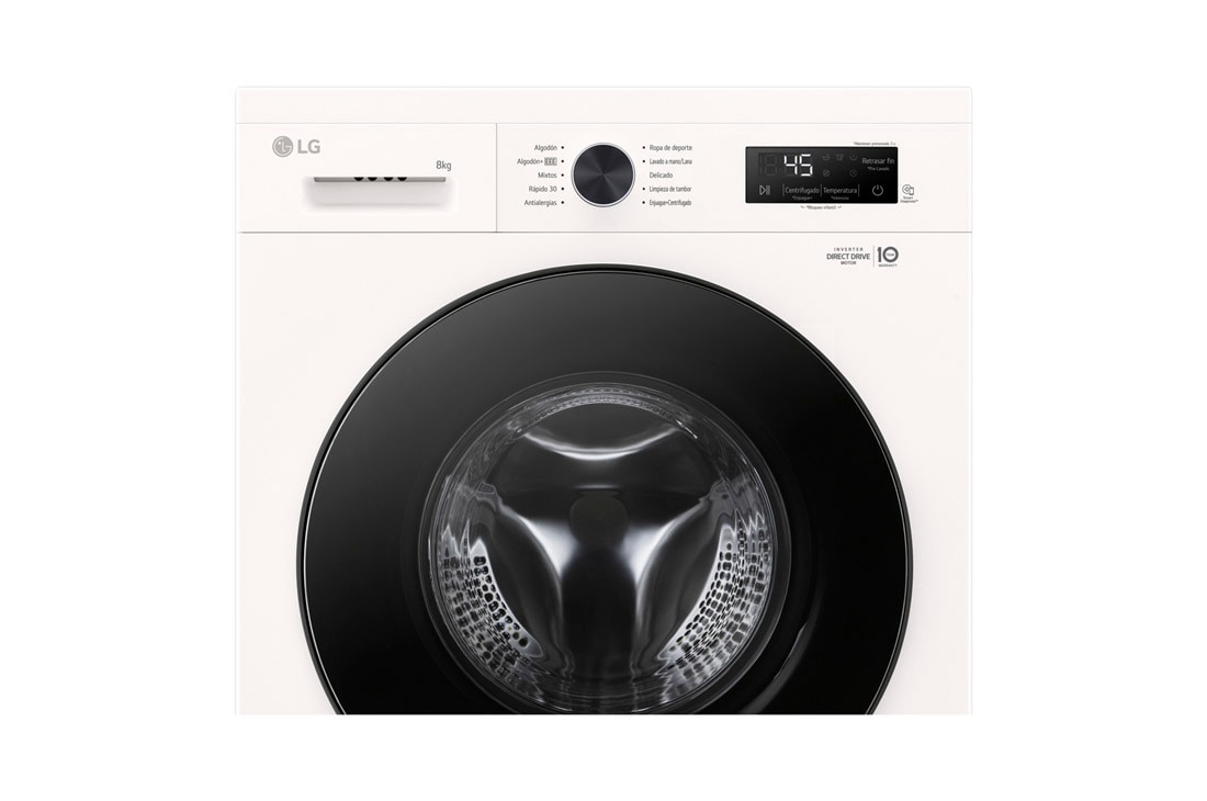 LG Lavarropas 8KG│Inverter Direct Drive™│Steam, Detergent port view, WM80GWVFS6, thumbnail 5