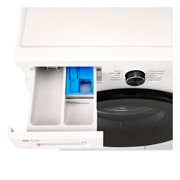 LG Lavarropas 8KG│Inverter Direct Drive™│Steam, Top detergent port view, WM80GWVFS6, thumbnail 7