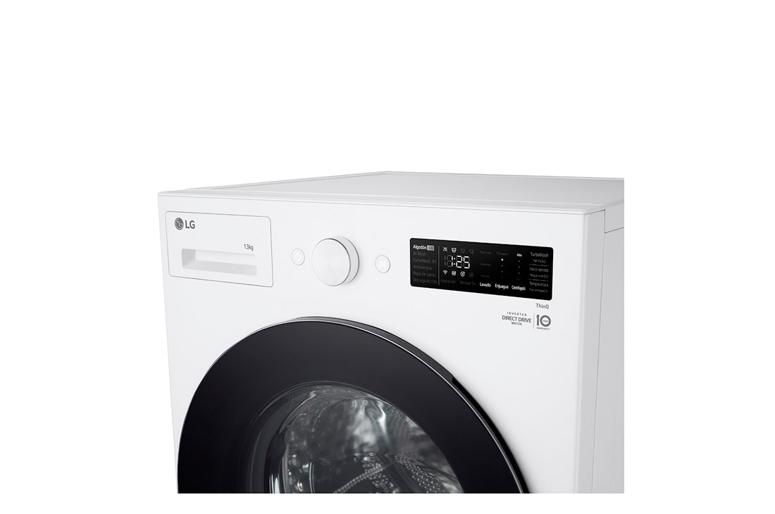 LG Lavarropas 13KG│AIDD™│Inverter Direct Drive™│Steam, WM13GWNTS6P, WM13GWNTS6P, thumbnail 8